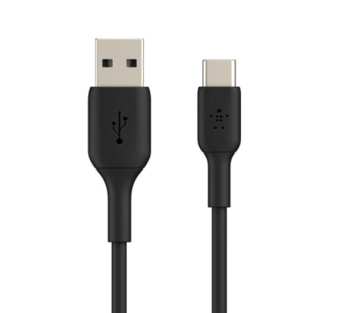 Belkin Дата кабель USB 2.0 AM to USB-C 0.15m 15W PVC black Belkin (CAB001BT0MBK)