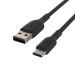 Belkin Дата кабель USB 2.0 AM to USB-C 0.15m 15W PVC black Belkin (CAB001BT0MBK)