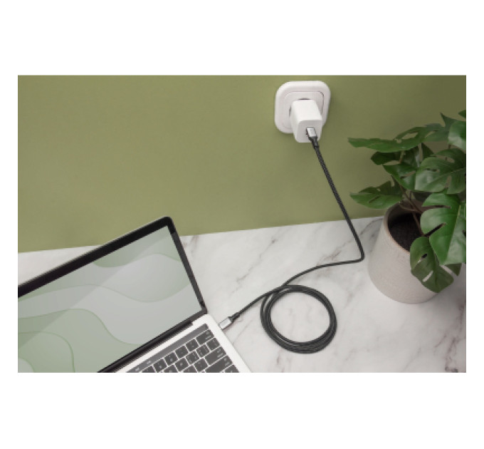 Digitus Дата кабель USB-C to USB-C 1.0m USB 4.0 black Digitus (DB-300443-010-S)