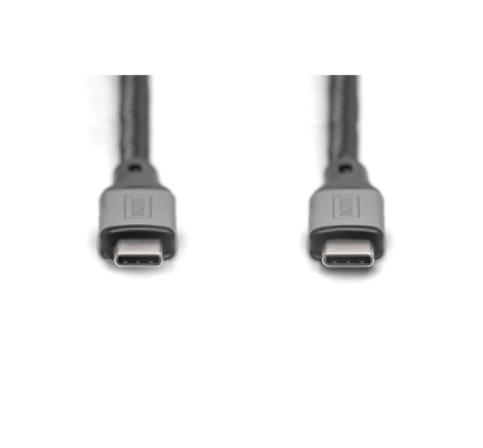 Digitus Дата кабель USB-C to USB-C 3.0m USB 4.0 black Digitus (DB-300443-030-S)