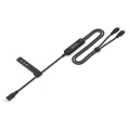 Digitus Дата кабель USB-C to 2xUSB-C 1.8m 140W black Digitus (AK-300170-018-S)