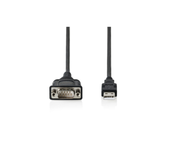 Digitus Кабель для передачі даних USB 2.0 AM to COM 1.8m DB9 RS232 FT232RNL black Digitus (DA-70172)