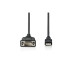 Digitus Кабель для передачі даних USB 2.0 AM to COM 1.8m DB9 RS232 FT232RNL black Digitus (DA-70172)