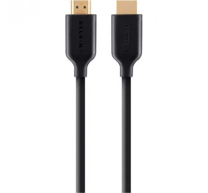 Кабель мультимедійний HDMI to HDMI 1.0m 4K/Ultra HD Belkin (F3Y021BT1M)