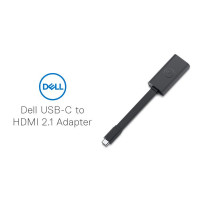 Перехідник USB-C M to HDMI F 2.1 0,15m 8K60Hz black Dell (470-BCFW)