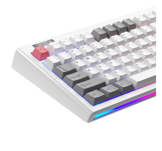 1stPlayer Клавіатура бездротова 1stPlayer NEO87 Wireless Frostwave (NEO87-FW-TLD)