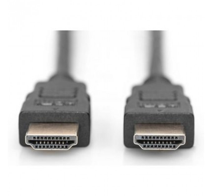 Кабель мультимедійний HDMI to HDMI 1.0m UHD 4K Digitus (AK-330107-010-S)