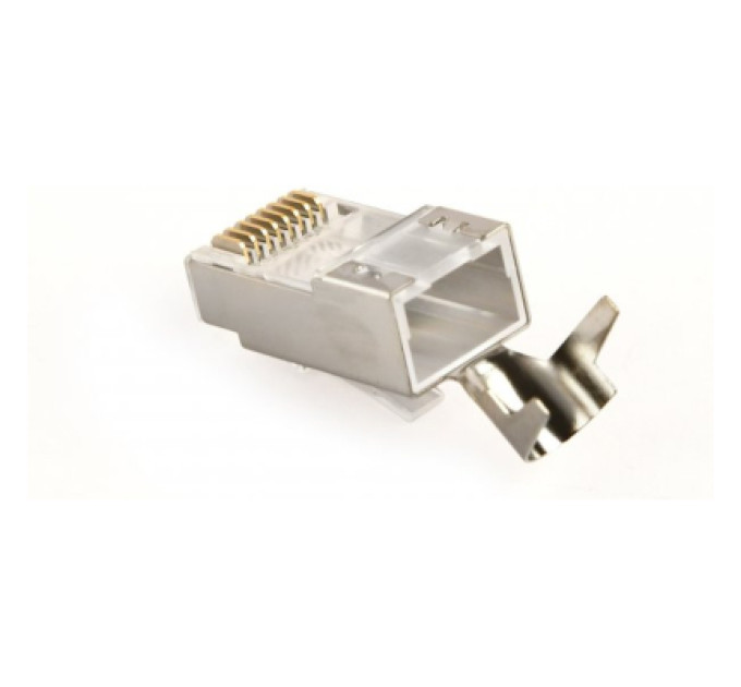Cablexpert Конектор RJ45 cat.7 FTP 8P8C * 10 (наскрізні отв., позолоч. конт.) Cablexpert (LC-PTF7-01/10)