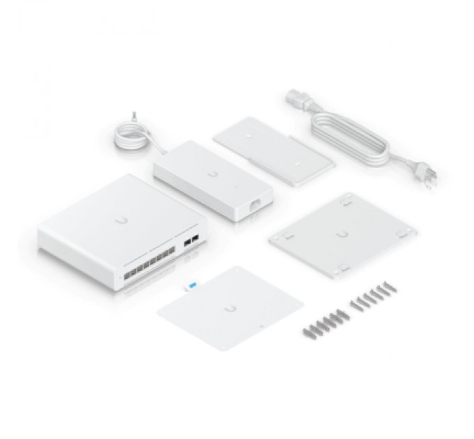 Комутатор мережевий Ubiquiti USW-PRO-XG-8-POE