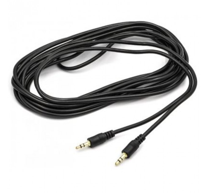 Кабель мультимедійний 3.5 mm M-M, 5m PowerPlant (CA911066)