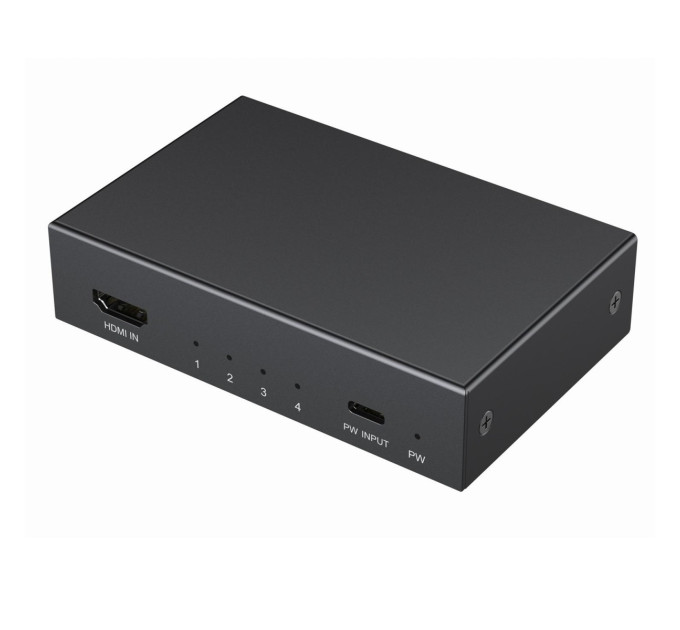 Gembird Розгалужувач HDMI сигналу Cablexpert (DSP-HDMI4K-4P-01)