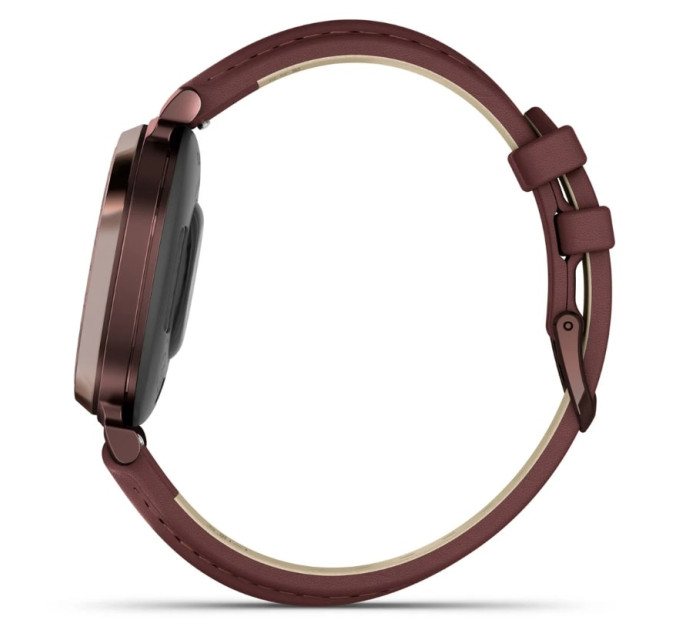 Garmin Смарт-годинник Garmin Lily 2 Dark Bronze with Mulberry Leather Band (010-02839-61)