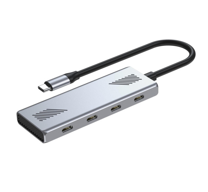 Gembird USB-хаб Gembird USB Type-C 4-в-1 (UHB-CM-U310-C4-01)