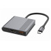 Cablexpert Док-станція Cablexpert USB-C 3-в-1 (A-CM-COMBO3-05)