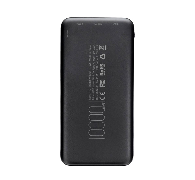 Veger Універсальна мобільна батарея Veger W1065 10000mAh (W1065.black)