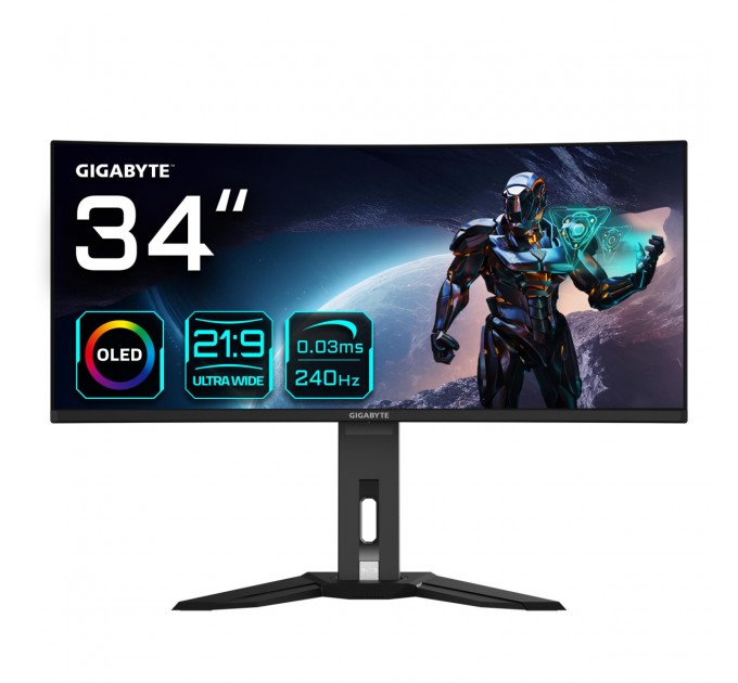 Монітор 34" MO34WQC2 EK GIGABYTE