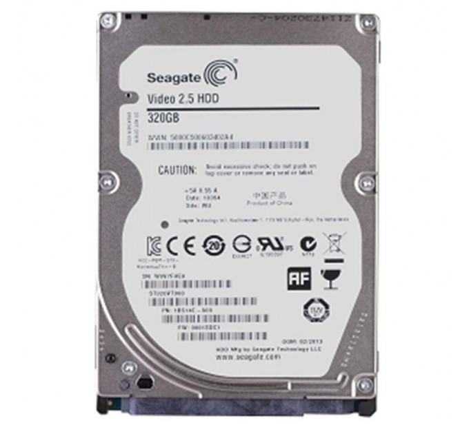 Накопичувач HDD 2.5" SATA 320GB Seagate Video 5400rpm 16MB (ST320VT000) гар. 12 міс. Refurbished