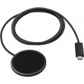 Бездротовий зарядний пристрій Samsung EP-P2900 Magnet Wireless Charger 25W Dark Grey (EP-P2900BBEGWW)