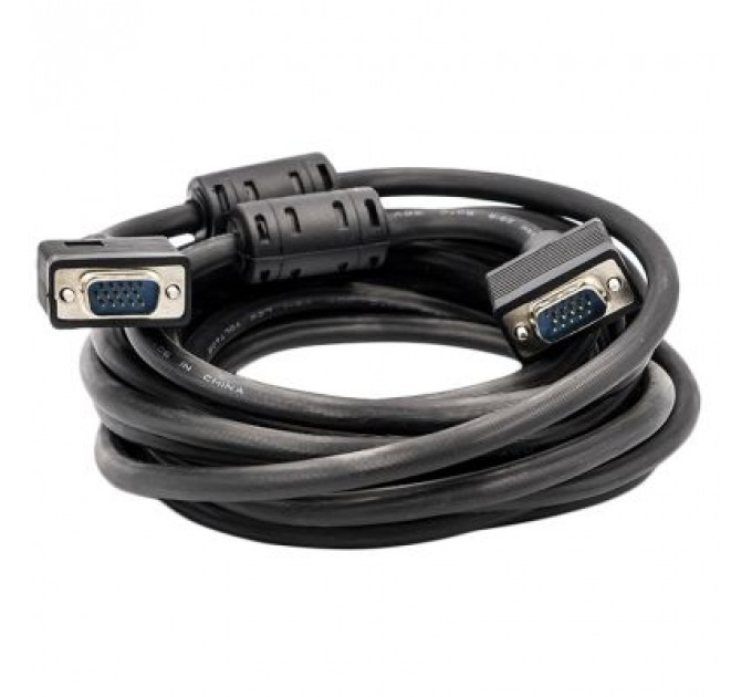 Кабель мультимедійний VGA 5.0m PowerPlant (CA911059)
