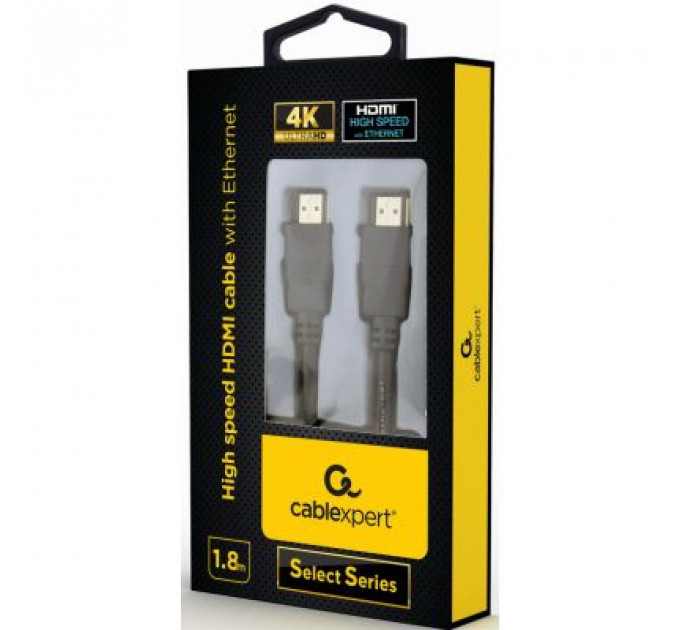 Кабель мультимедійний HDMI to HDMI 1.8m V.2.0 Cablexpert (CC-HDMIL-1.8M)