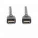 Кабель мультимедійний HDMI to HDMI 3.0m 8k UHD w/Ethernet Digitus (AK-330124-030-S)