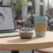Uniq Чохол для навушників Uniq Glase AirPods Pro 2 gen Glossy Smoke (8886463683590)