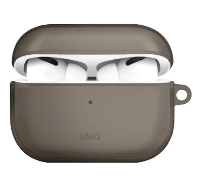 Uniq Чохол для навушників Uniq Glase AirPods Pro 2 gen Glossy Smoke (8886463683590)