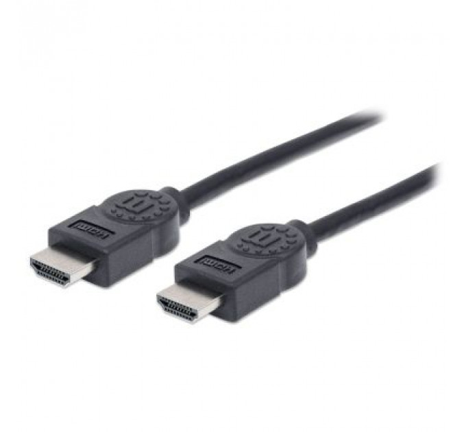 Кабель мультимедійний HDMI to HDMI 1.8m V1.3 Manhattan Intracom (306119)