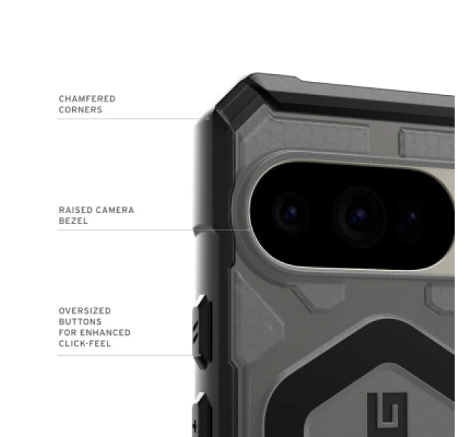 UAG Чохол до мобільного телефона UAG Google Pixel 10 Pro Pathfinder Clear MagSafe ash (614469113140)