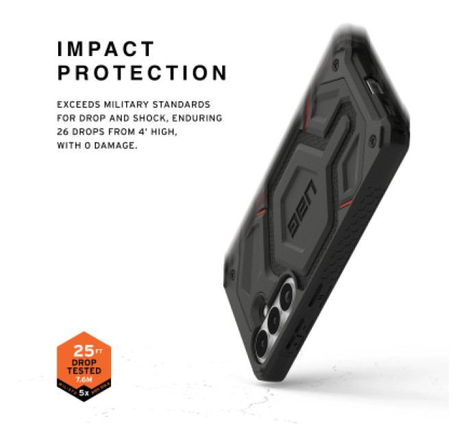 UAG Чохол до мобільного телефона UAG Samsung Galaxy S26+ Monarch Pro with Magnet Kevlar black (214514113940)