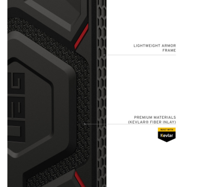 UAG Чохол до мобільного телефона UAG Samsung Galaxy S26+ Monarch Pro with Magnet Kevlar black (214514113940)