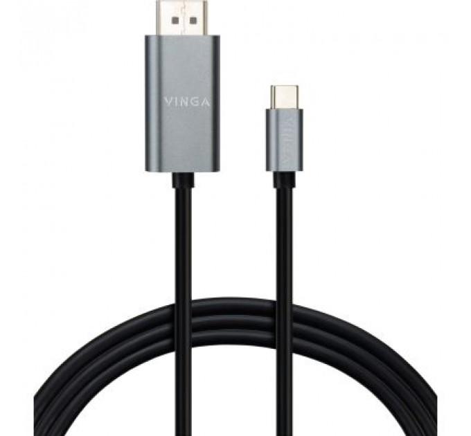 Кабель мультимедійний USB-C to HDMI 1.5m v2.0 4K60Hz Vinga (VCPVCCH2015)