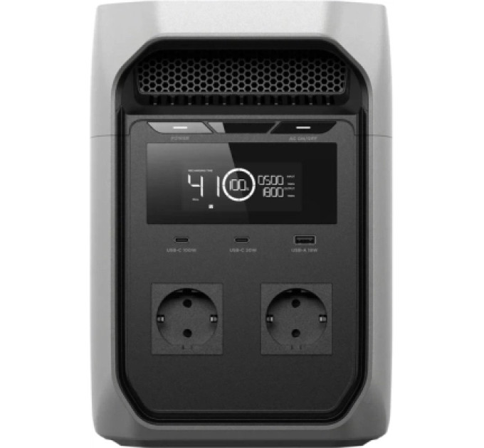 EcoFlow Зарядна станція EcoFlow DELTA 3 Classic 1800W 1024Wh (EFDELTA3C-EU-CBox-L)