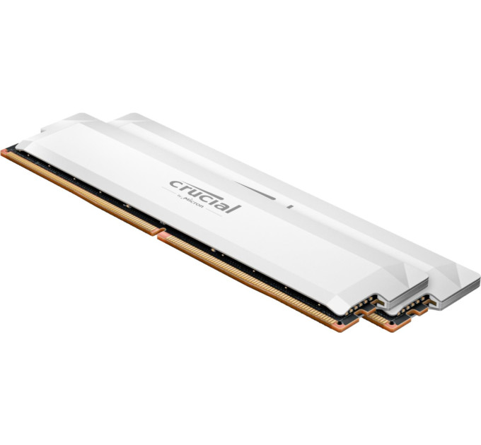 Crucial Набір з двох модулів пам'яті 64GB DDR5-6000 K2 PRO OC CP2K32G60C40U5W CRUCIAL