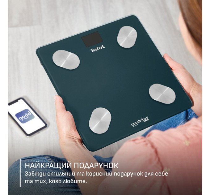 Tefal Ваги підлоговi Tefal GoodVibes Life+ BM9720F0