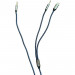 Кабель мультимедійний AUX MH-270 jack - jack 3.5mm-Type-C 1.2m blue XoKo (XK-MH-270)
