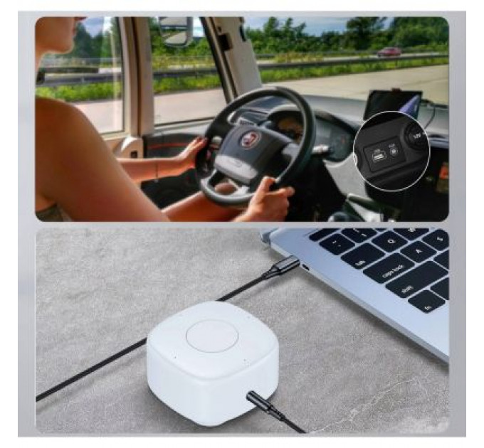 Кабель мультимедійний AUX USB-C to TRS Audio 3.5mm M/M DAC Chip 96kHz 1.0m black Choetech (AUX006)