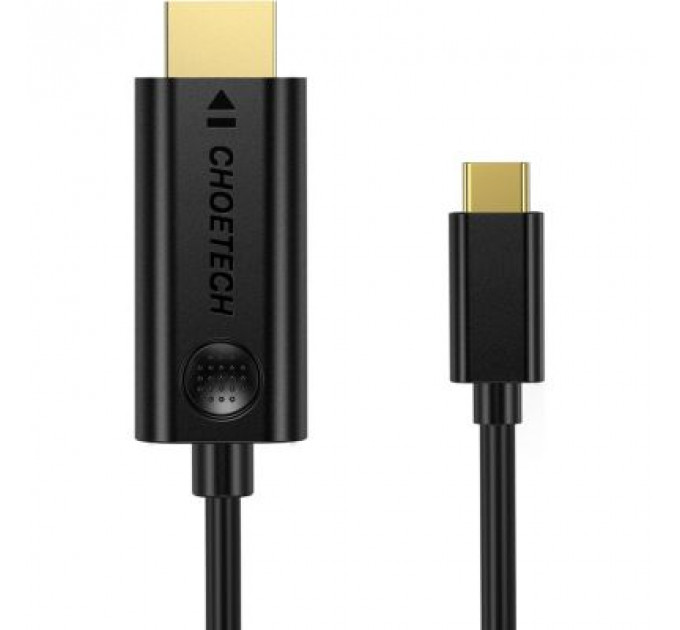 Кабель мультимедійний USB-C to HDMI 3.0m USB 3.1 Thunderbolt 3 Choetech (XCH-0030)
