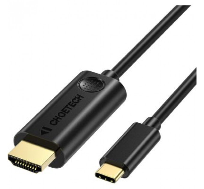 Кабель мультимедійний USB-C to HDMI 3.0m USB 3.1 Thunderbolt 3 Choetech (XCH-0030)