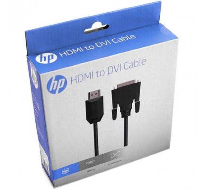 Кабель мультимедійний HDMI to DVI 3.0m 24M 4K60HZ HP (DHC-HD05-03M)