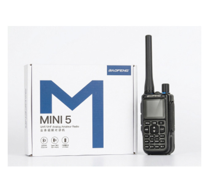 Baofeng Портативна рація Baofeng UV-5R_MINI_Grey_Single