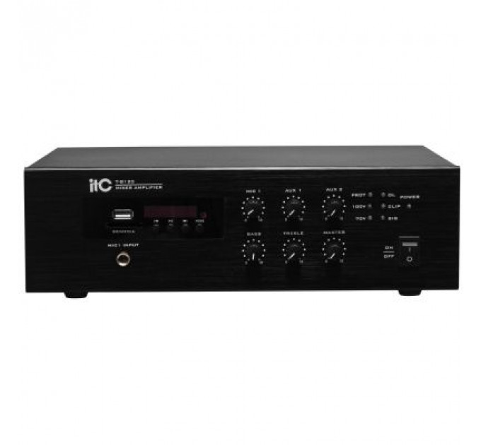 Підсилювач ITC 120 Вт з USB/SD/Tuner/Bluetoo (T-B120)