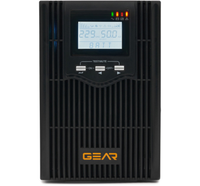 GEAR Пристрій безперебійного живлення GEAR GU-2000PS