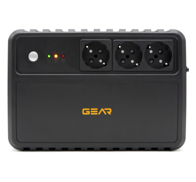 GEAR Пристрій безперебійного живлення GEAR GU-1000P3