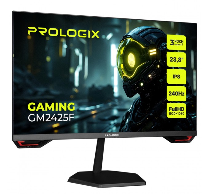 Монітор Prologix Gaming 23.8" GM2425F IPS Black 200Hz