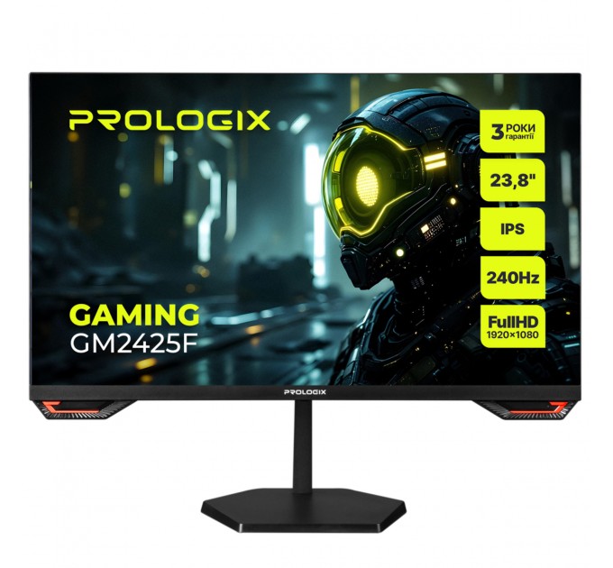 Монітор Prologix Gaming 23.8" GM2425F IPS Black 200Hz