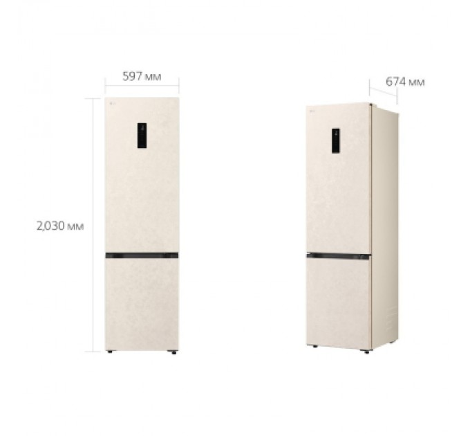 Холодильник LG GC-B509EETM