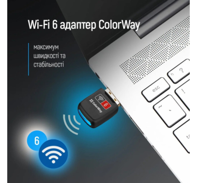 ColorWay Мережева карта Wi-Fi ColorWay CW-AD-W1