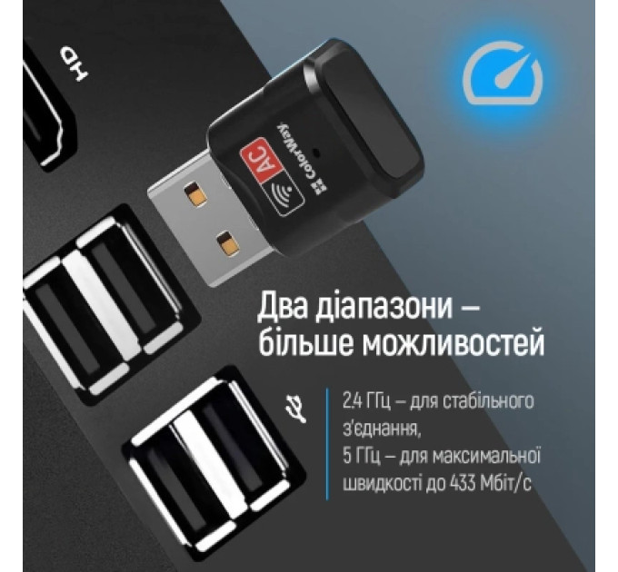 ColorWay Мережева карта Wi-Fi ColorWay CW-AD-W2