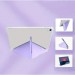 BeCover Чохол до планшета BeCover Ultra Slim Origami Transparent Apple iPad Air 11" M2 2024 Purple (711392)